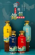 景德鎮(zhèn)陶瓷空酒瓶酒壇子5斤前程似錦木禮盒家用